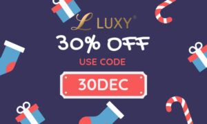 30% OFF Luxy for December Only